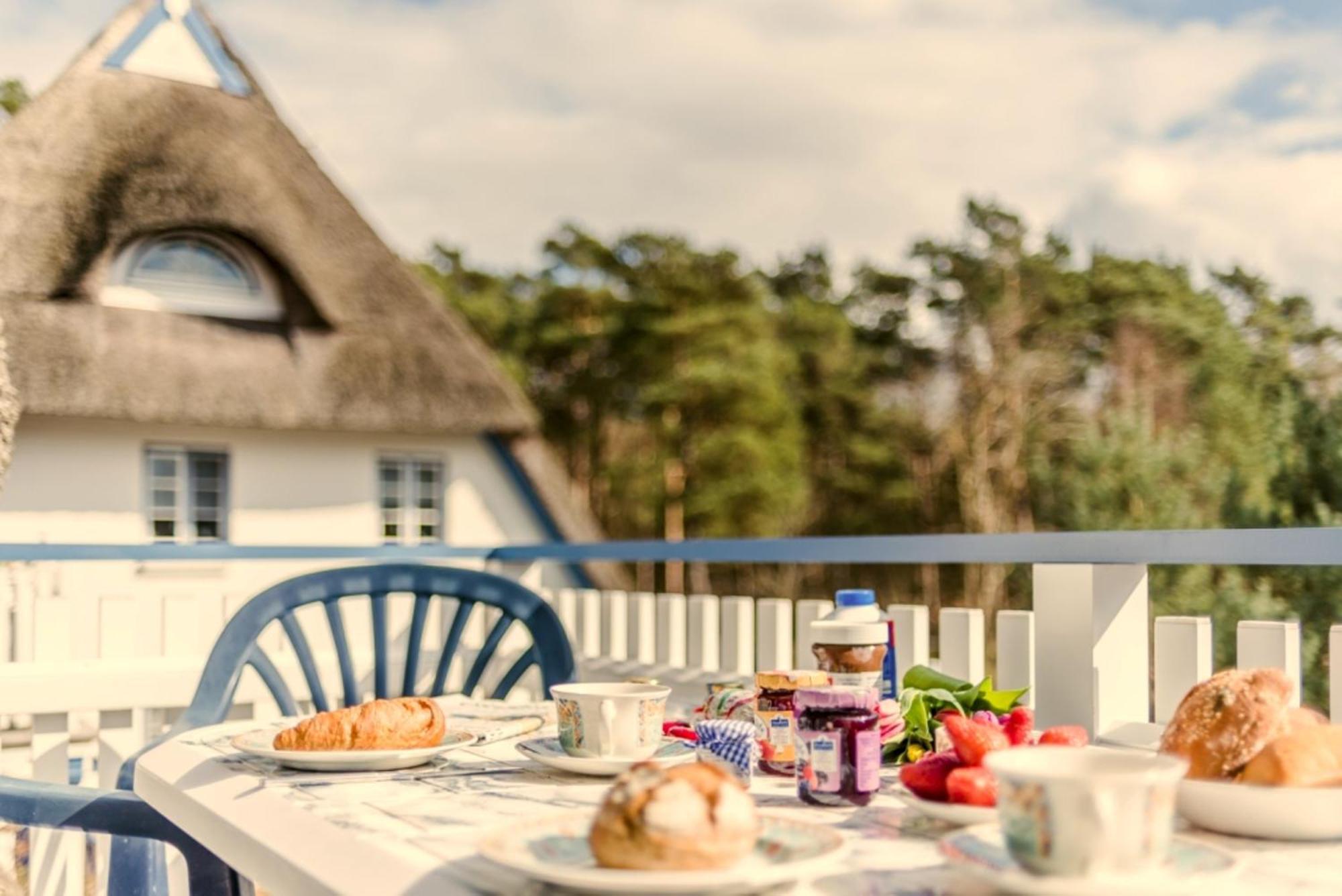 Achtern Diek Haus 12A Wohnung 7 Zingst Exteriör bild